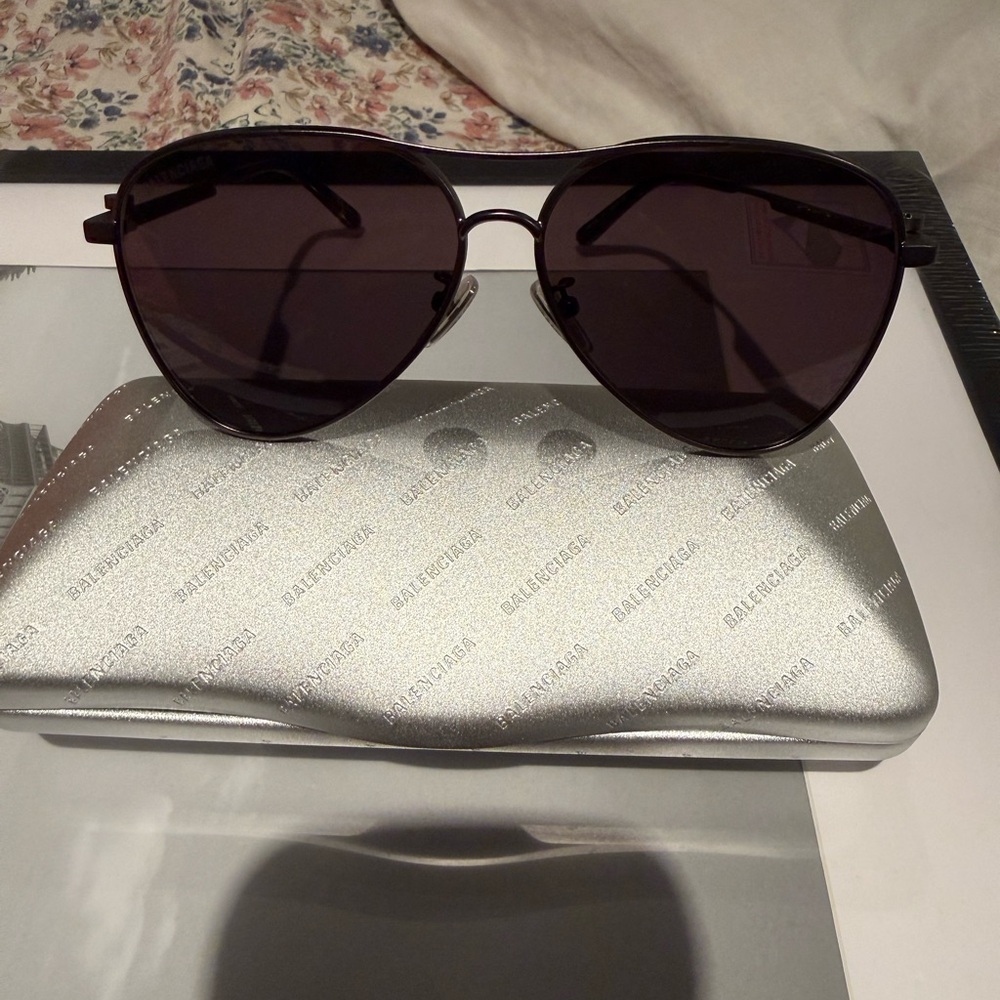 Balenciaga Aviator Sunglasses - Dark Gray